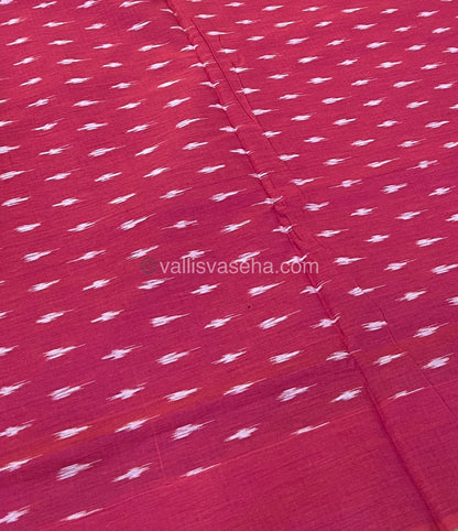 Ikkat Mercerised Cotton Saree - VVIKS001