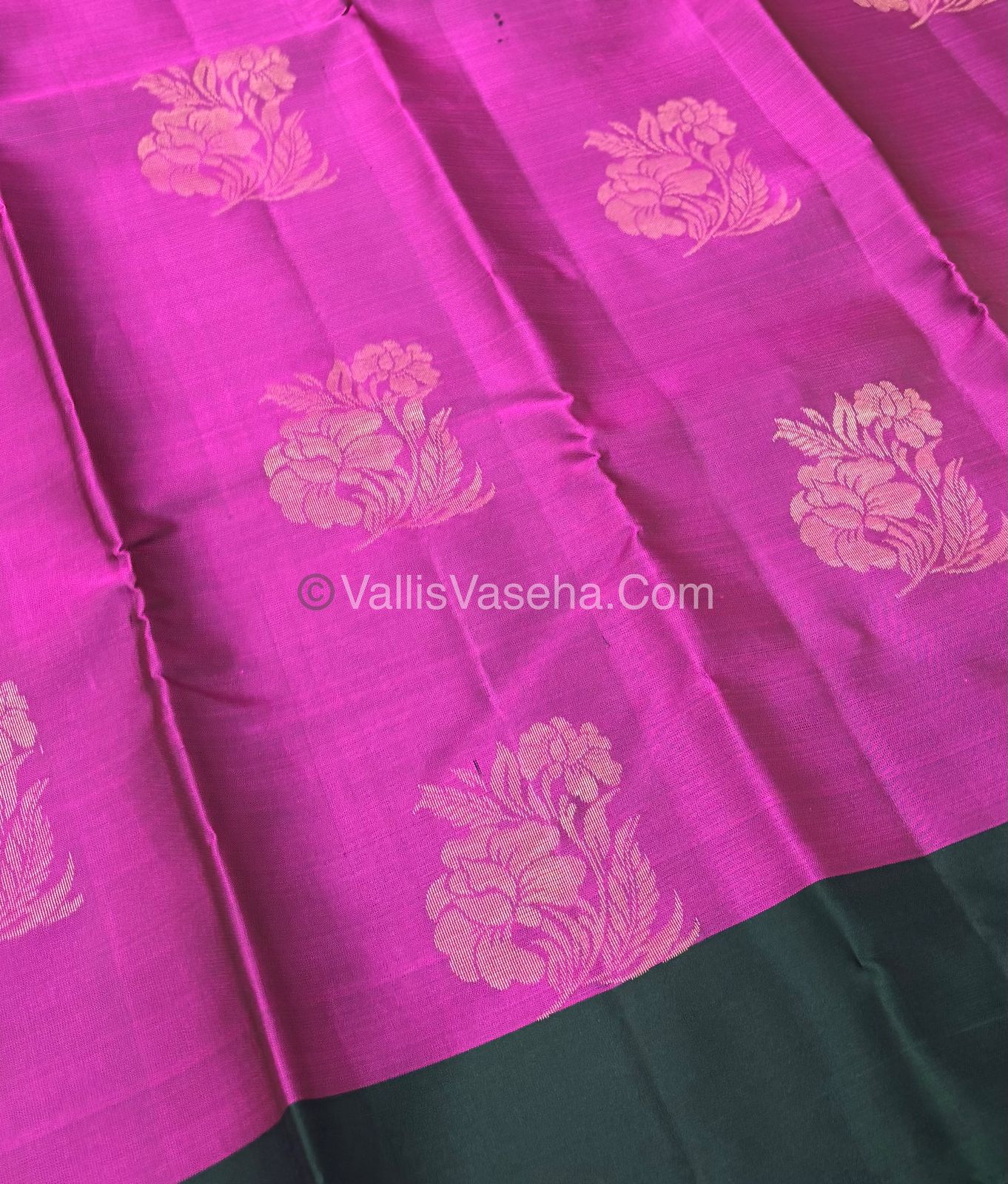 Half Mix - Pure Soft Silk Saree - VVPSS054