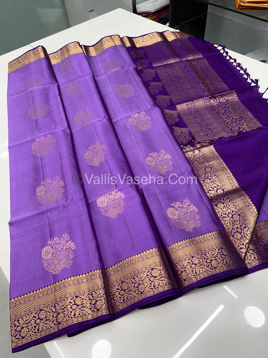 Pure Soft Silk Saree - Kanchi Border - VVPSS015