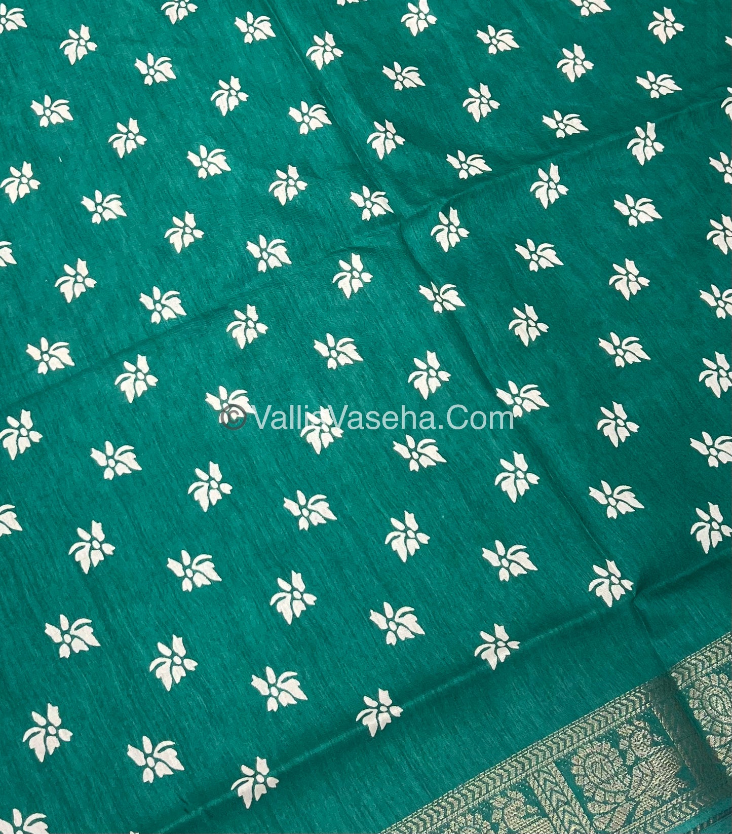 Casual Wear - Fancy Mixed Silk - Green Shade - VVFMS002