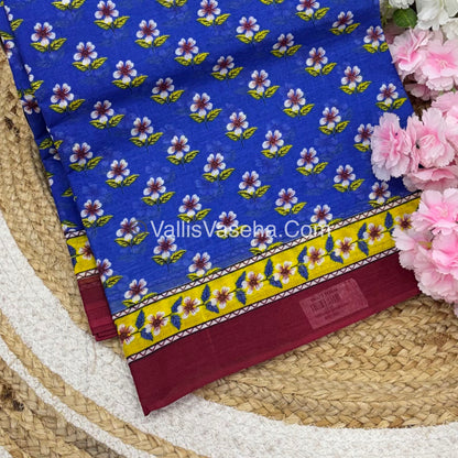 Pure Cotton Voile Saree | VVPVC001
