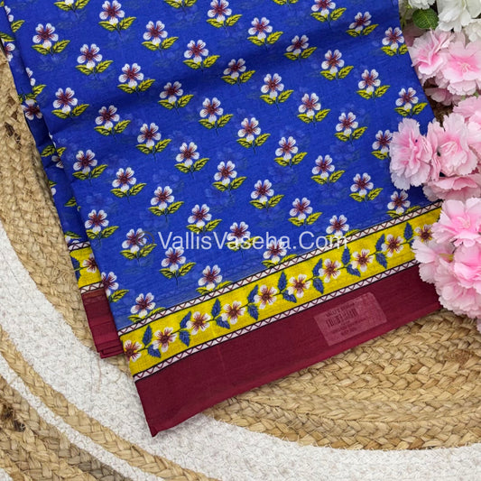Pure Cotton Voile Saree | VVPVC001