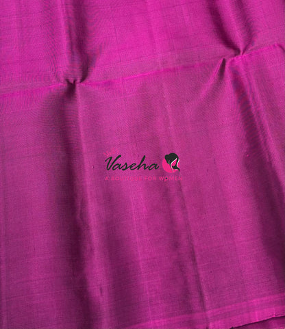 Pure Soft Silk Saree  - Purple Shade - VVPSS094