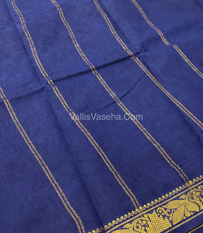 Sungudi Cotton Saree  - Kolam Print  - VVSKP001