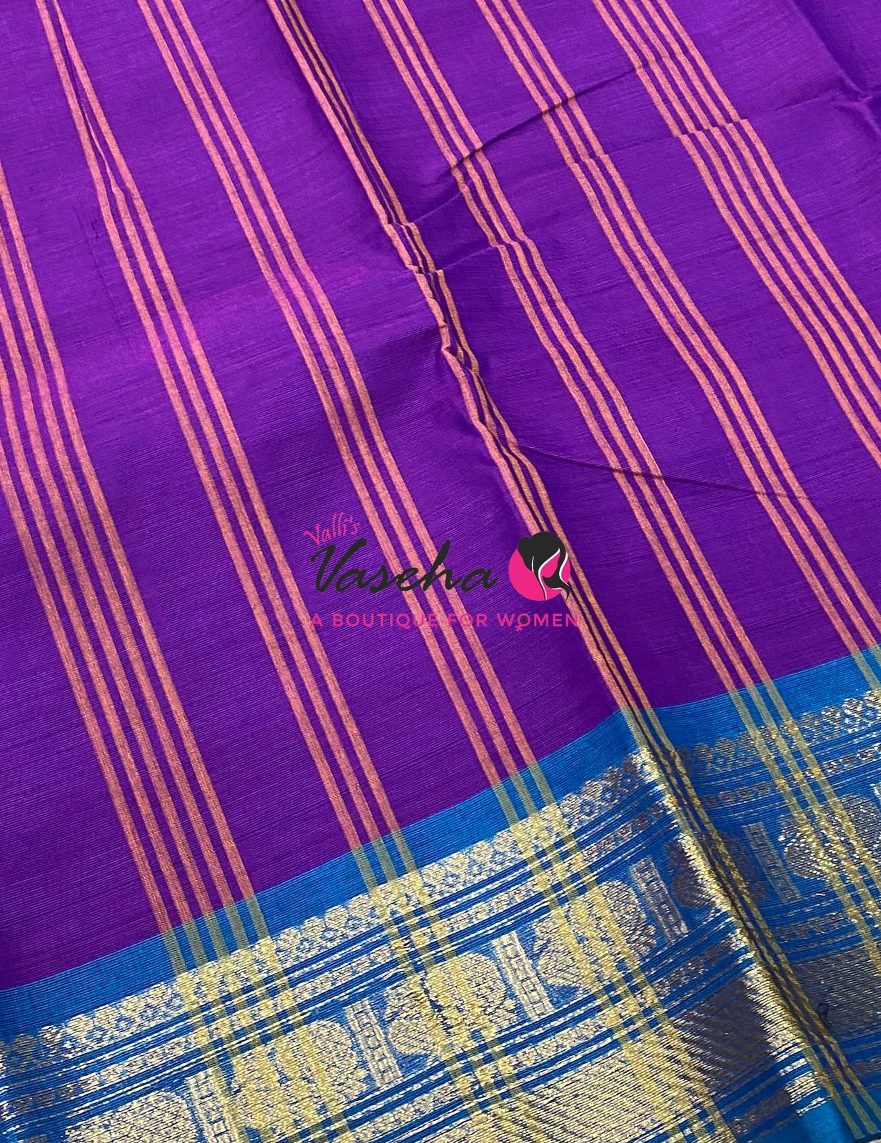Kanchi Cotton Saree - VVKCS032