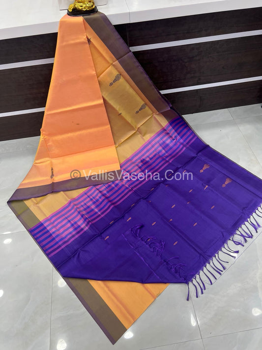 Vazhai Pattu Saree / Banana Pith - With Blouse - VVVPS001