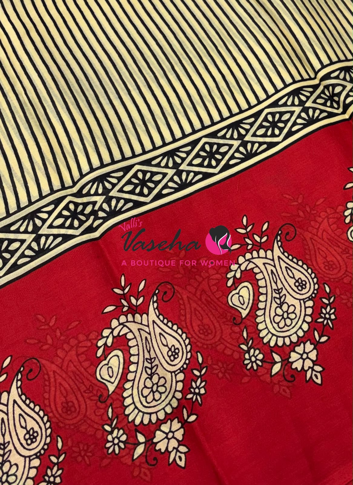 Pure Soft Mul Mul Cotton Sarees - Hand Block Prints - VVMMC011