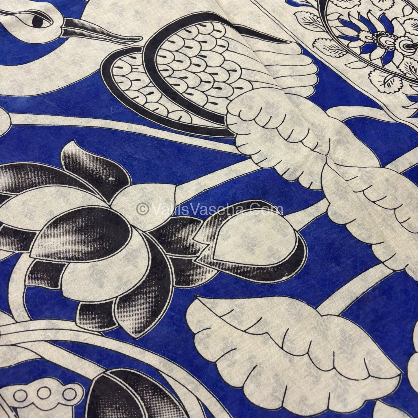 Pure Kalamkari Cotton Saree - VVPKC002