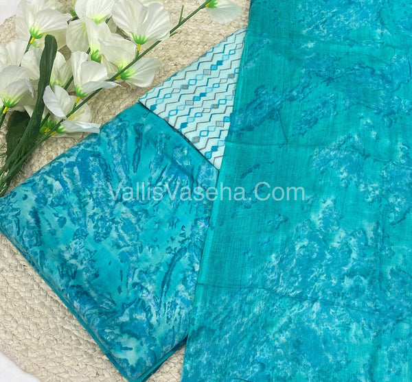20%less - Offer Unstitched Material - Mixed Cotton Material - VVDUM003