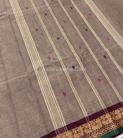 Kanchi Cotton Saree - VVKCS017