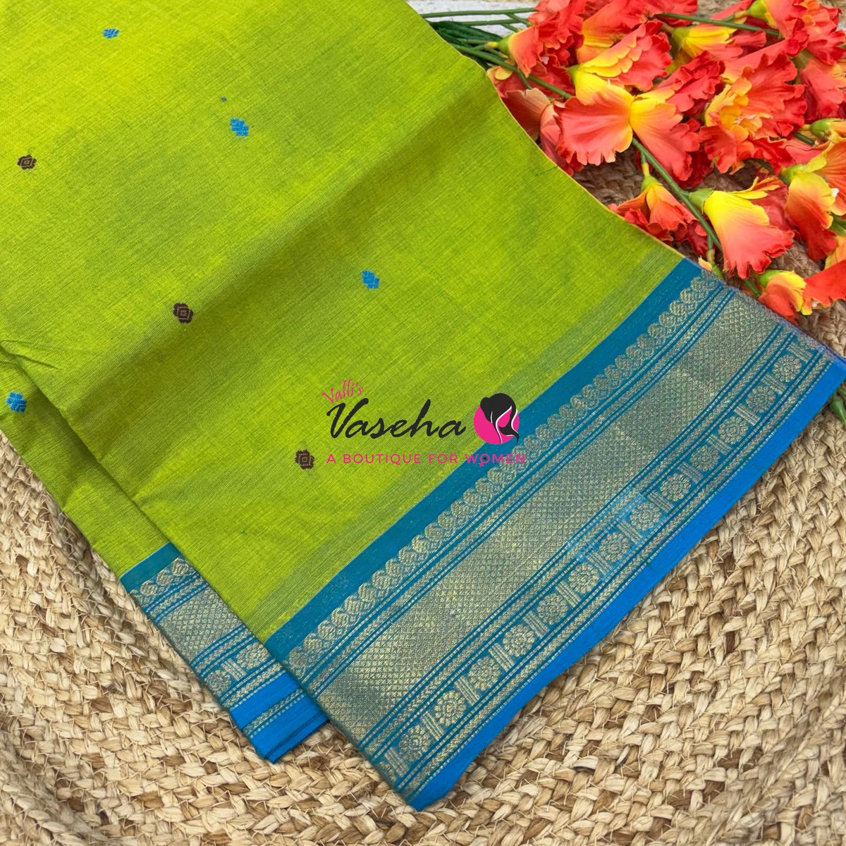 Chettinadu Cotton Saree - VVCCS003