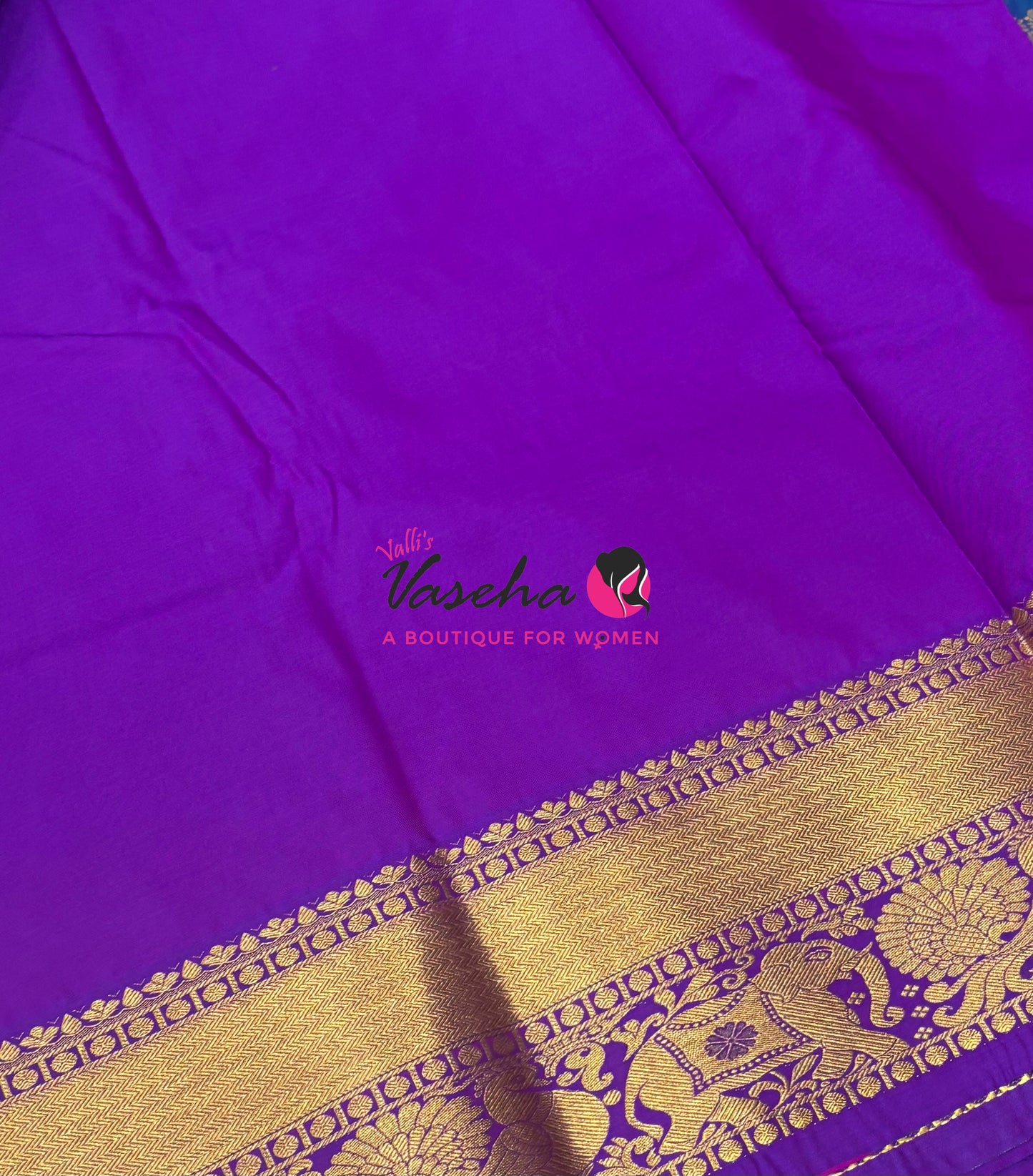 Semi Kanchi Silk - VVSKS010