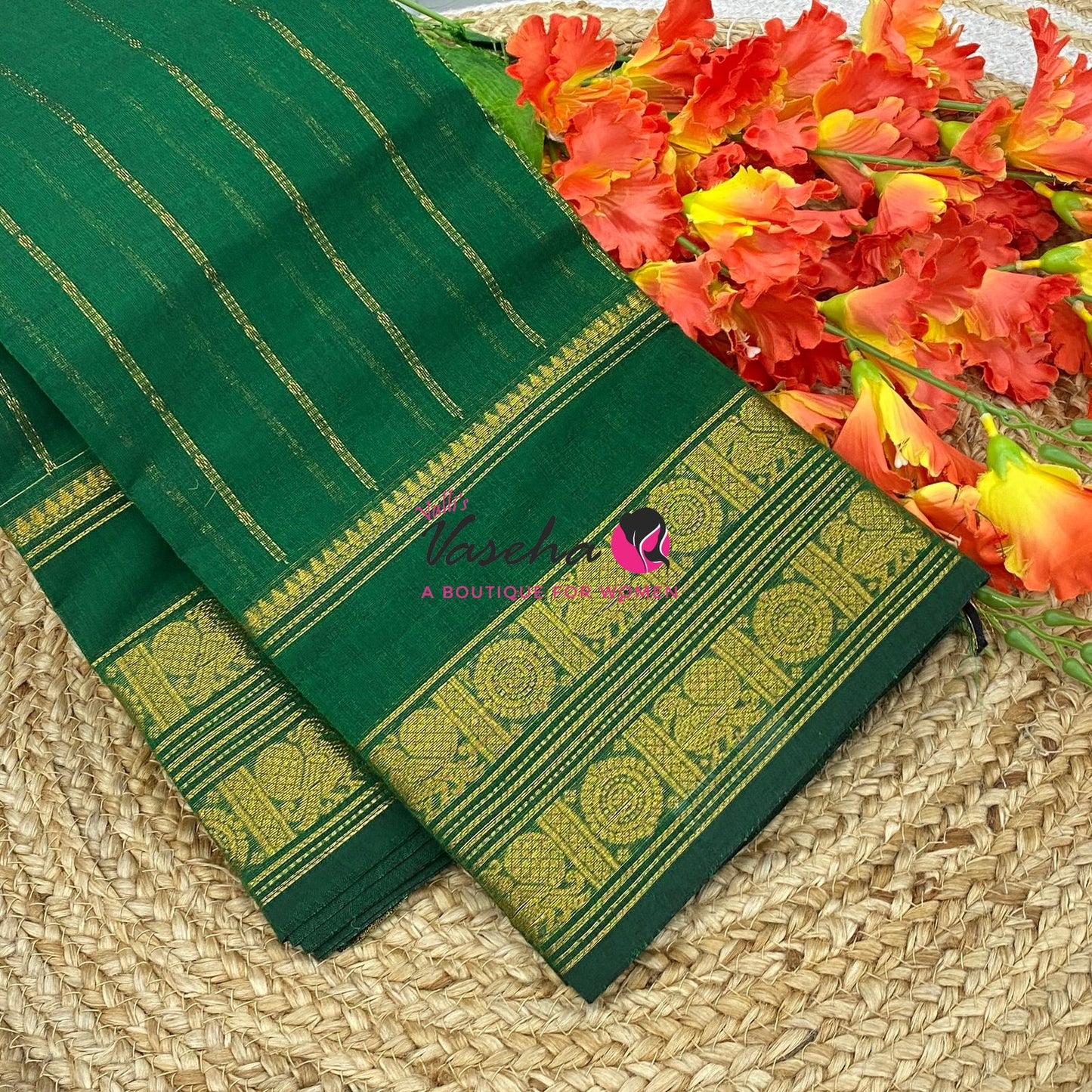 Kanchi Cotton Saree - VVKCS033