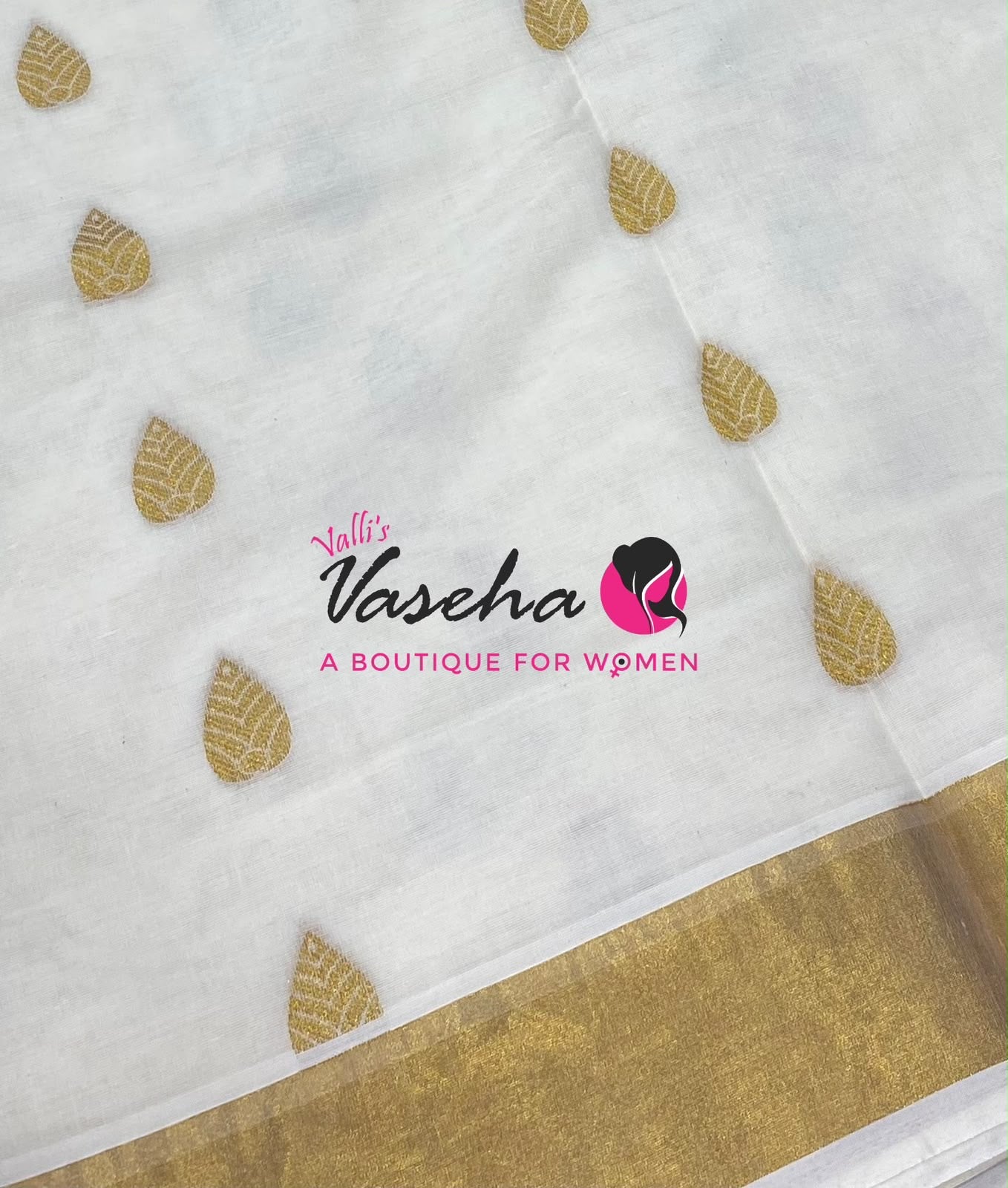 Kerala Cotton Saree - VVKCS029