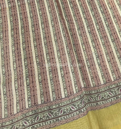 Semi Chanderi Saree - Digital Printed - VVSCD001