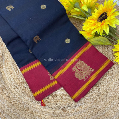 Premium Kanchi Cotton Saree - VVKCS004