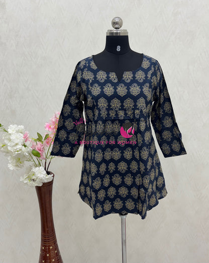 Ready Made - Short Top - Blue Color - VVRST001