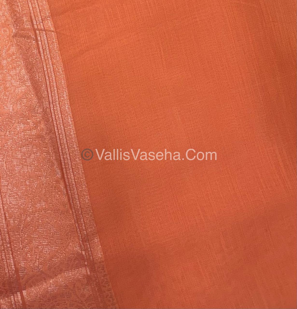 Fancy Saree - Mixed Variety -Orange Shade - VVFBS006