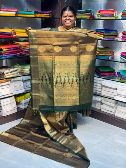 Pure Soft Silk Saree - Kanchi Border - VVPSS015