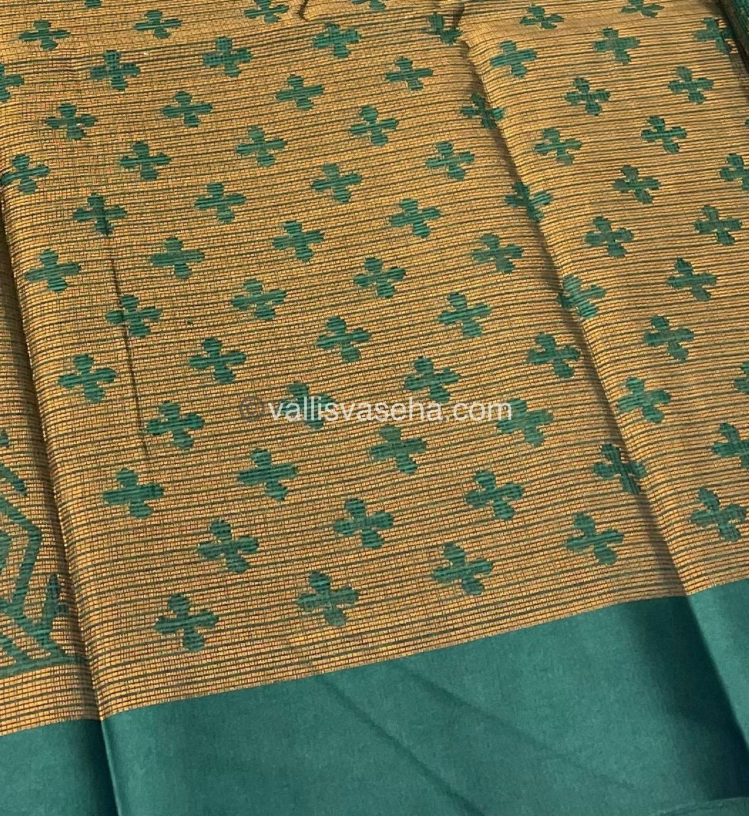 Mixed Cotton Brasso Saree - VVBS001
