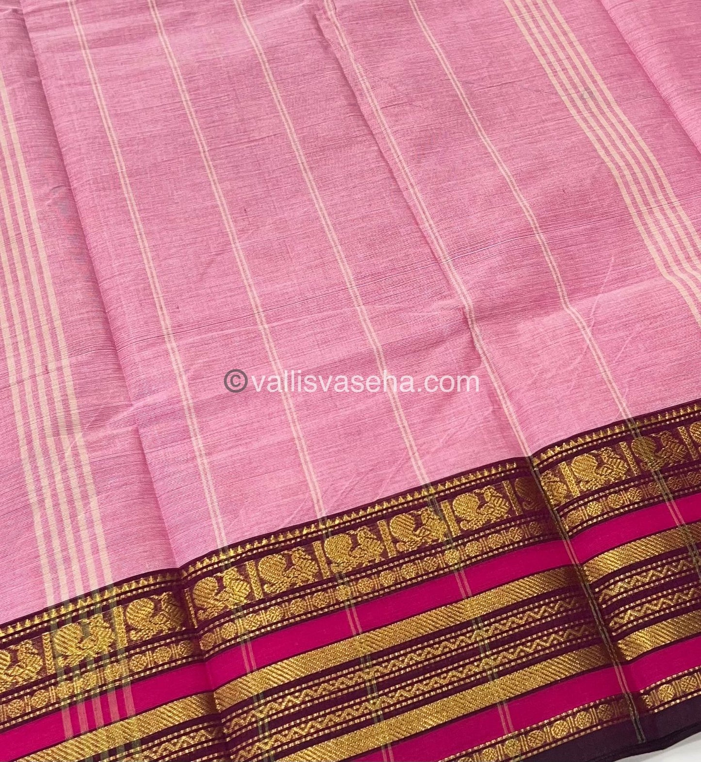 Kanchi Cotton Saree - VVKCS009