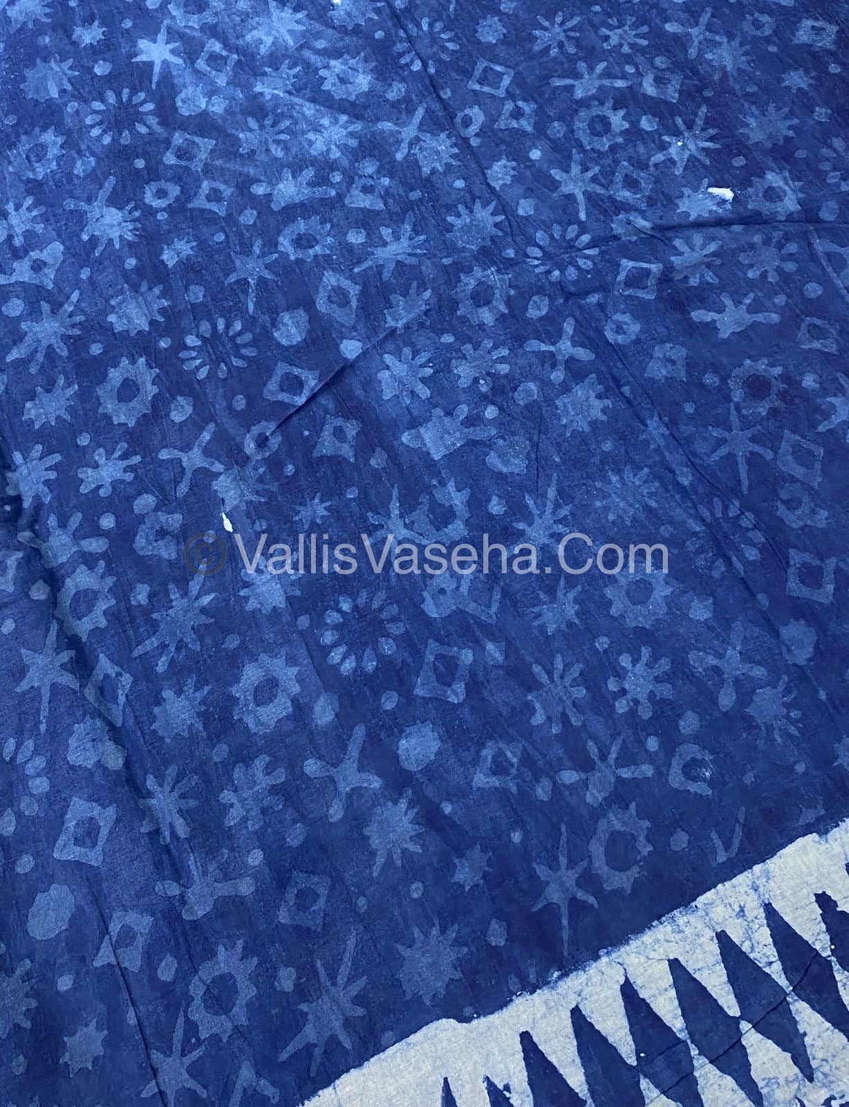 Pure Soft Mul Mul Cotton Sarees - Hand Block Prints - VVMMC003
