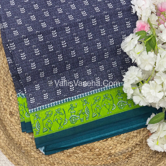 Pure Cotton Voile Saree | VVPVC002
