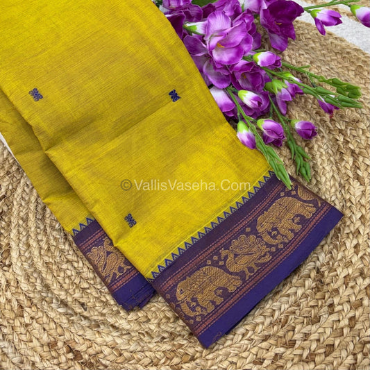Kanchi Cotton Saree - VVKCS017