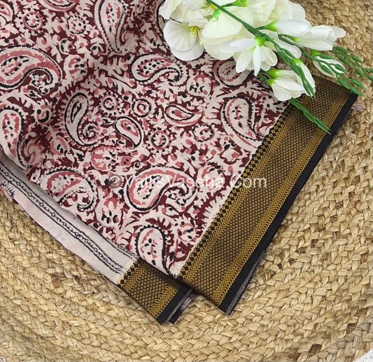 Chennur Silk | Kalamkari Prints | VVCS005