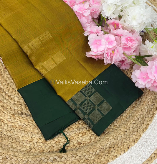 Half Mix - Pure Soft Silk Saree - VVPSS030
