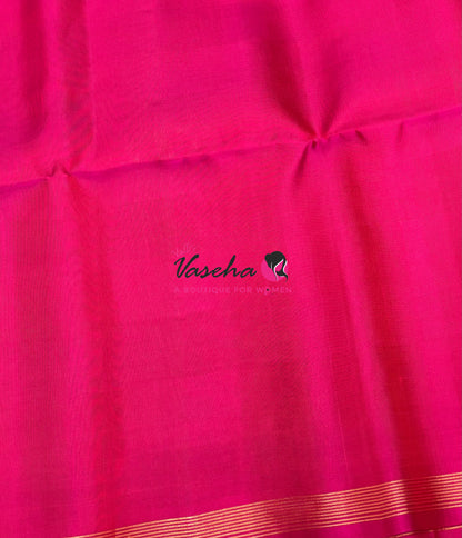 Pure Soft Silk Saree  - Small Pazhum Pazhamum Checks - VVPSS159