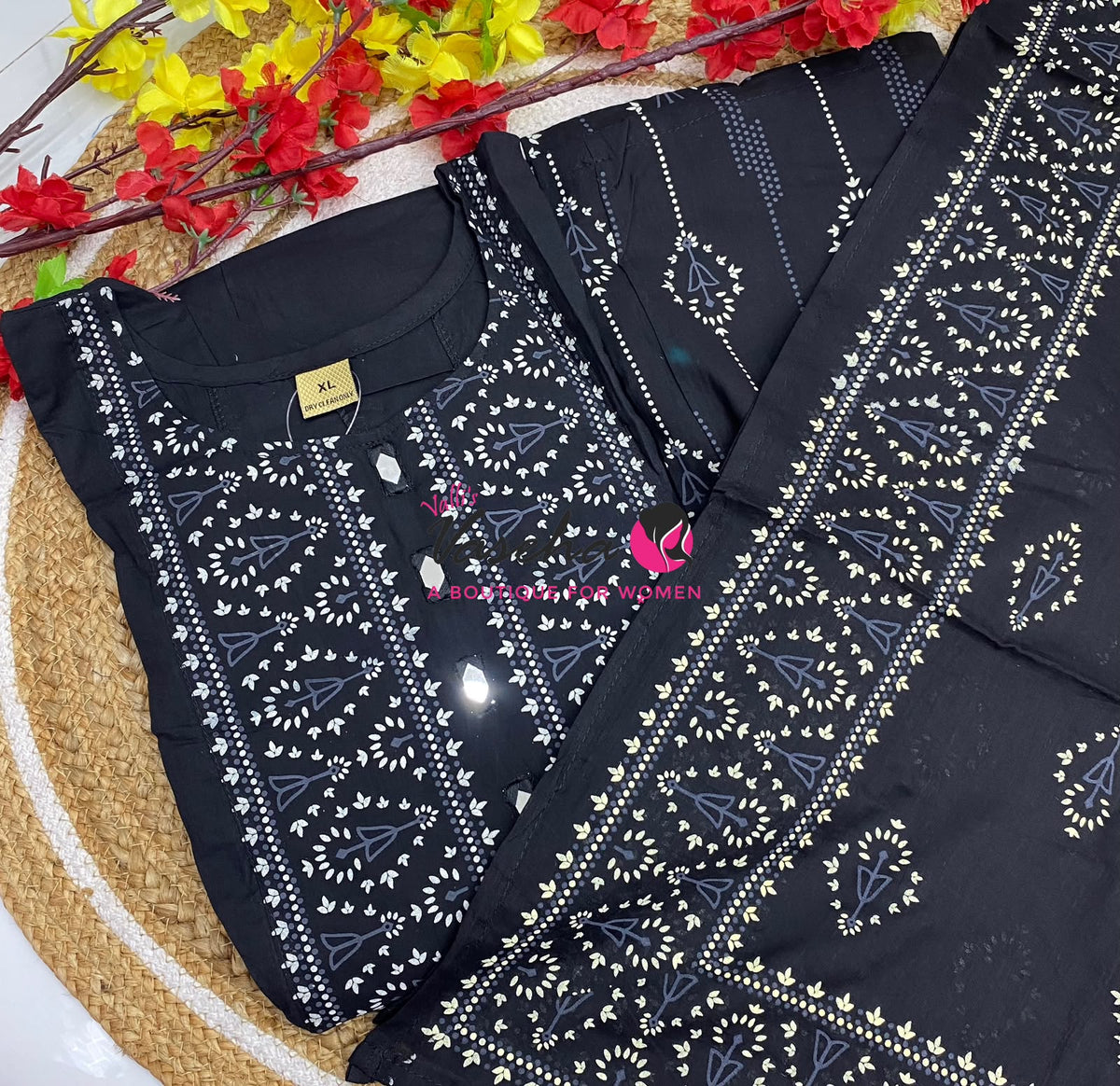 Ready Made | Anarkali Set  |Salwar, Kameez & Duppatta(3pc)|Cotton |VVRMS038