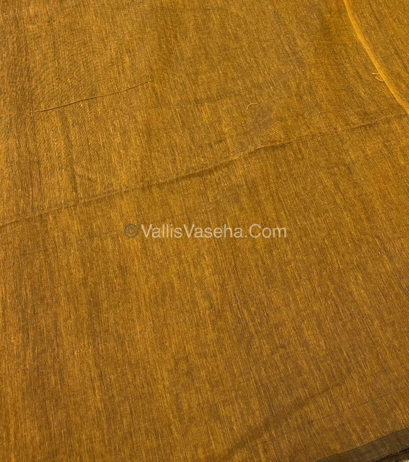 Khadi Cotton Sarees with Kalamkari Blouse - VVKCK001