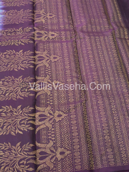 Half Mix - Pure Soft Silk Saree - VVPSS075