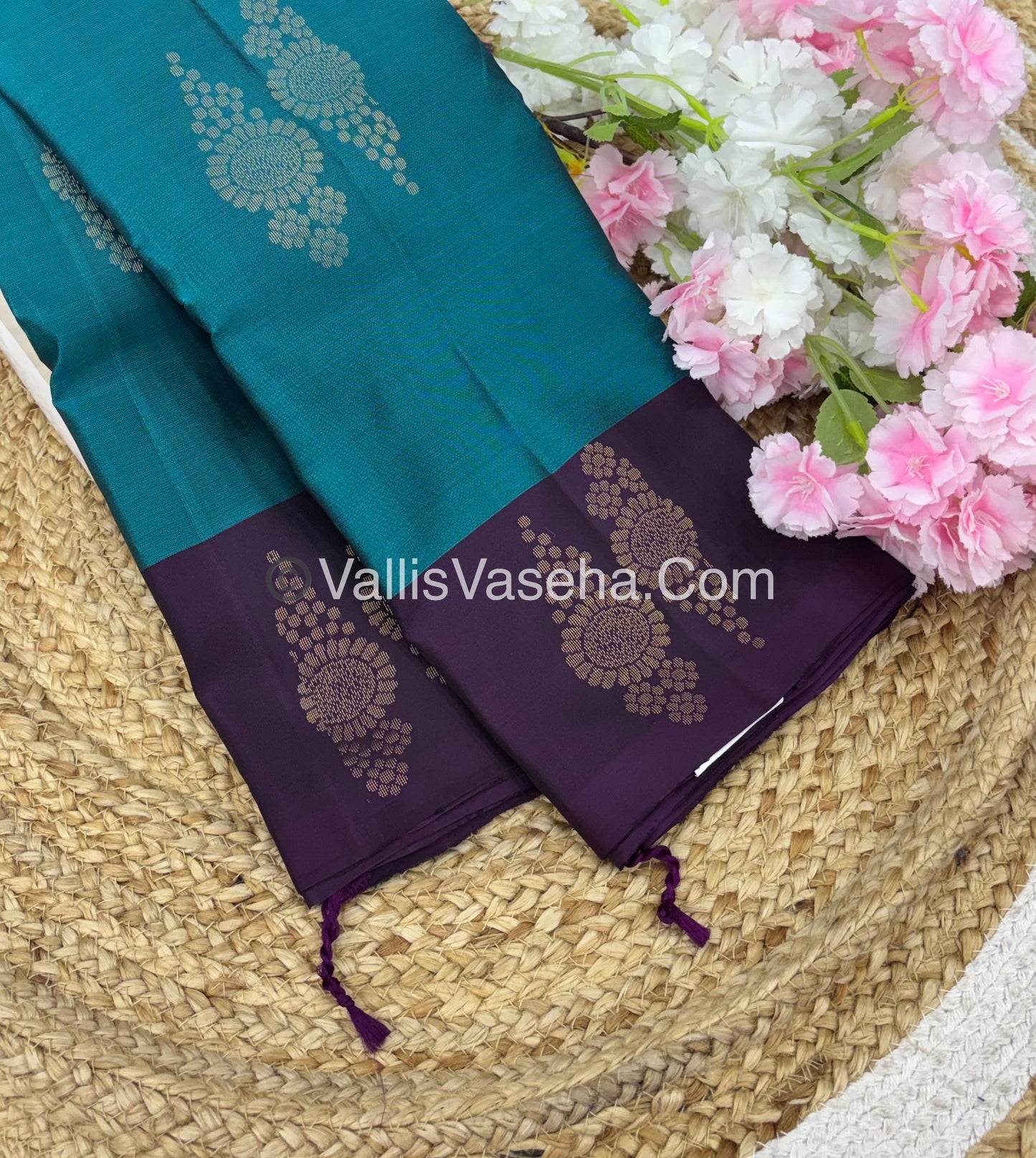 Half Mix - Pure Soft Silk Saree - VVPSS054