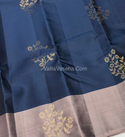 Half Mix - Pure Soft Silk Saree - VVPSS054