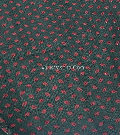 Jute Mixed Cotton Saree | VVJCS001