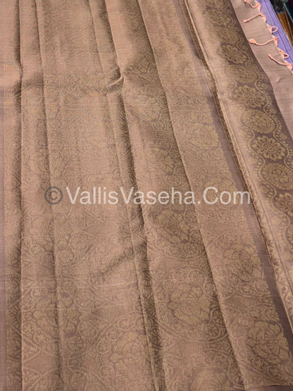 Half Mix - Pure Soft Silk Saree - VVPSS075