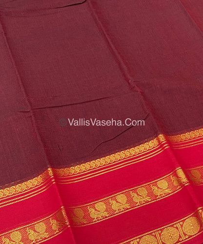 Kanchi Cotton Saree - VVKCS008