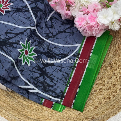 Pure Cotton Voile Saree | VVPVC001