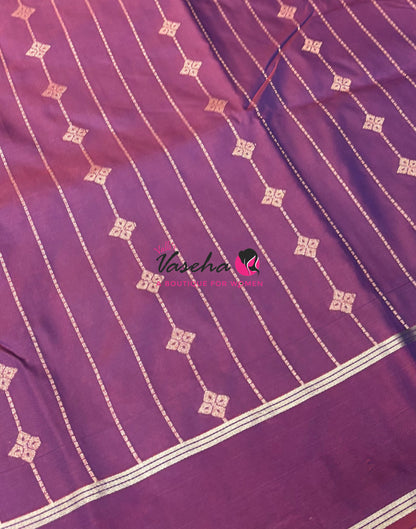 Semi Soft Silk  - Wine Shade - VVSSS041