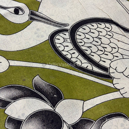 Pure Kalamkari Cotton Saree - VVPKC002