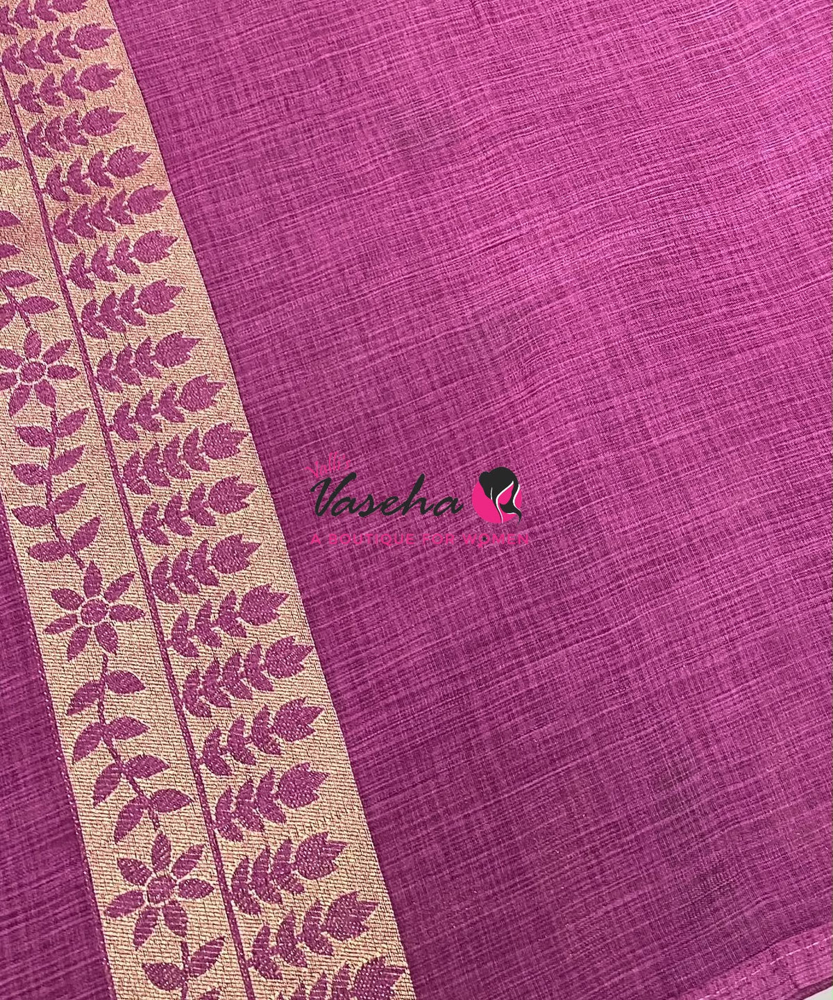 Banarasi - Heritage Meenakari Silk -  Dark Onion Pink Shade - VVBHS016