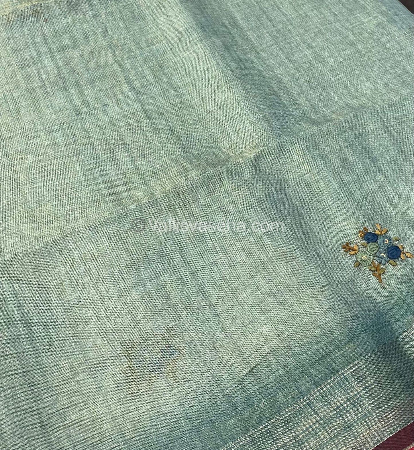 French Knot - Tissue Saree -  VVLFN001