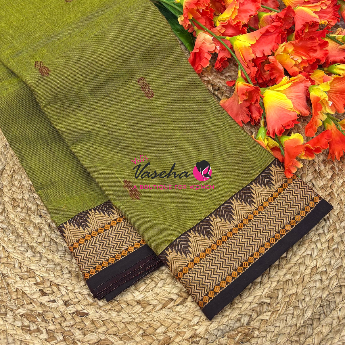 Chettinadu Cotton Saree - VVCCS003
