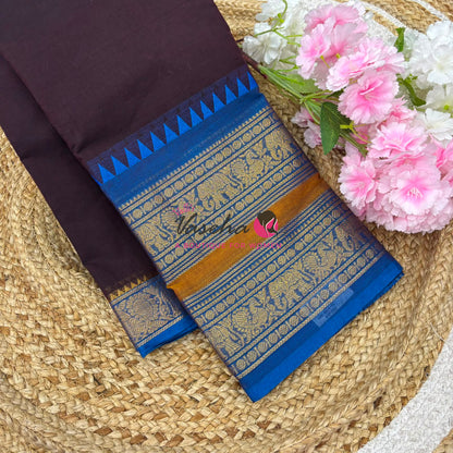 Kanchi Cotton Saree - VVKCS019