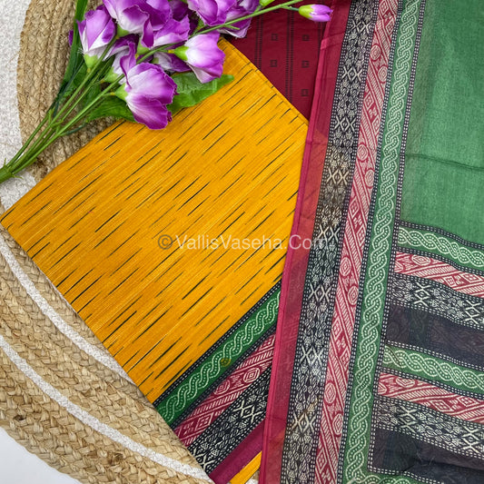 50% less - Offer Unstitched Material - Cotton Material - VVDUM001