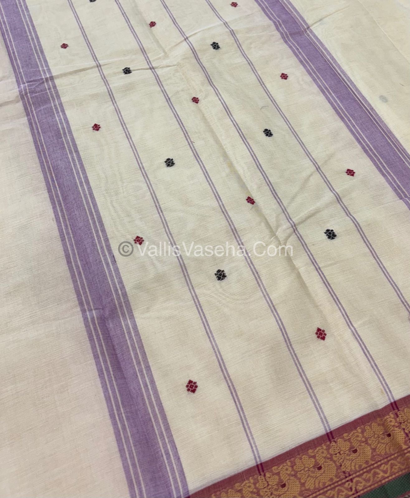Kanchi Cotton Saree - VVKCS017