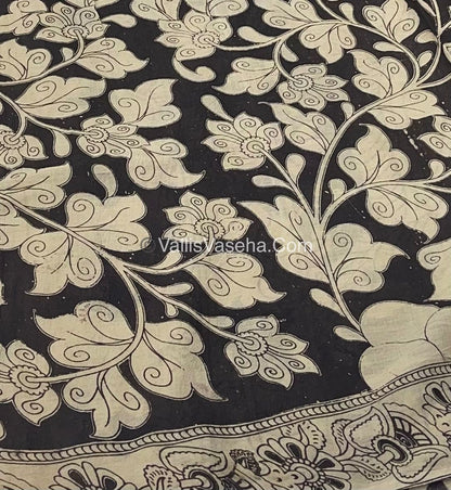 Pure Kalamkari Cotton Saree - VVPKC001