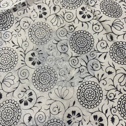 Pure Kalamkari Cotton Saree - VVPKC002